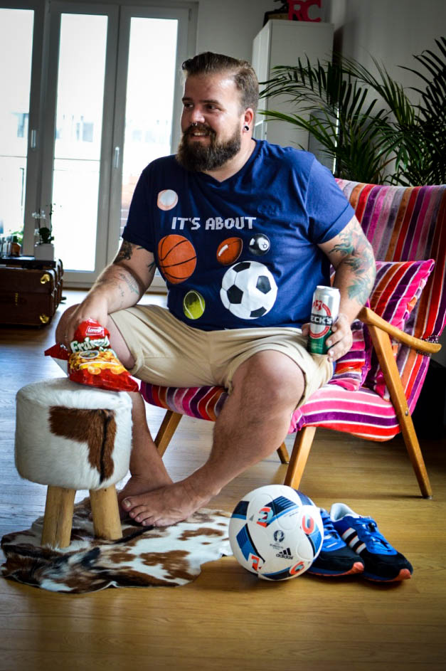 EM Euro 2016 Outfit BadRhino Plus Size Model Blog Blogger Claus Fleissner