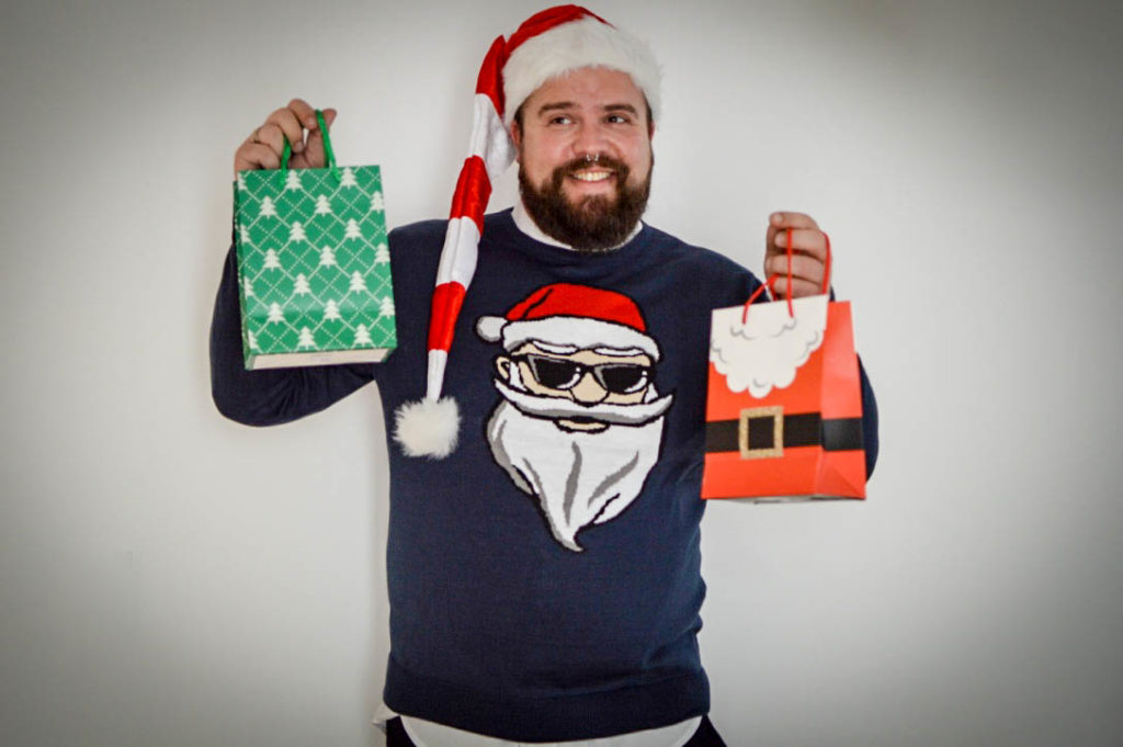 Male Plus Size Model Blog Blogger Malemodel Plus Size Model Männer XXL Herrenmode XXL Übergröße große Größen Claus Fleissner Weihnachtspullover Ugly Sweater Weihnachten Weihnachtssocken bonprix