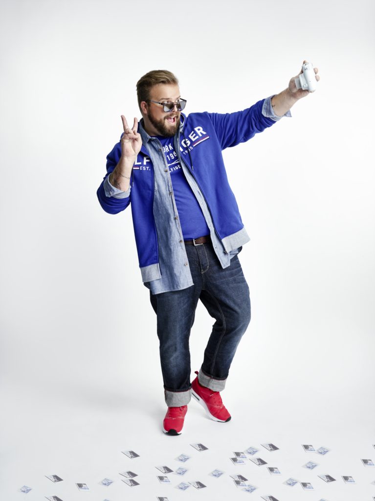 Claus XXL&T Lenkermann Trieschmann Mailing Herrenmode XXL Plus Size Model