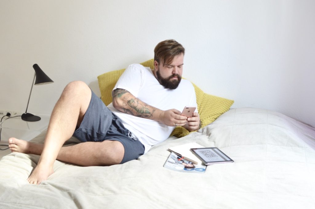 Plus Size Loungewear by mey Plus Size Blogger Model Claus Fleissner