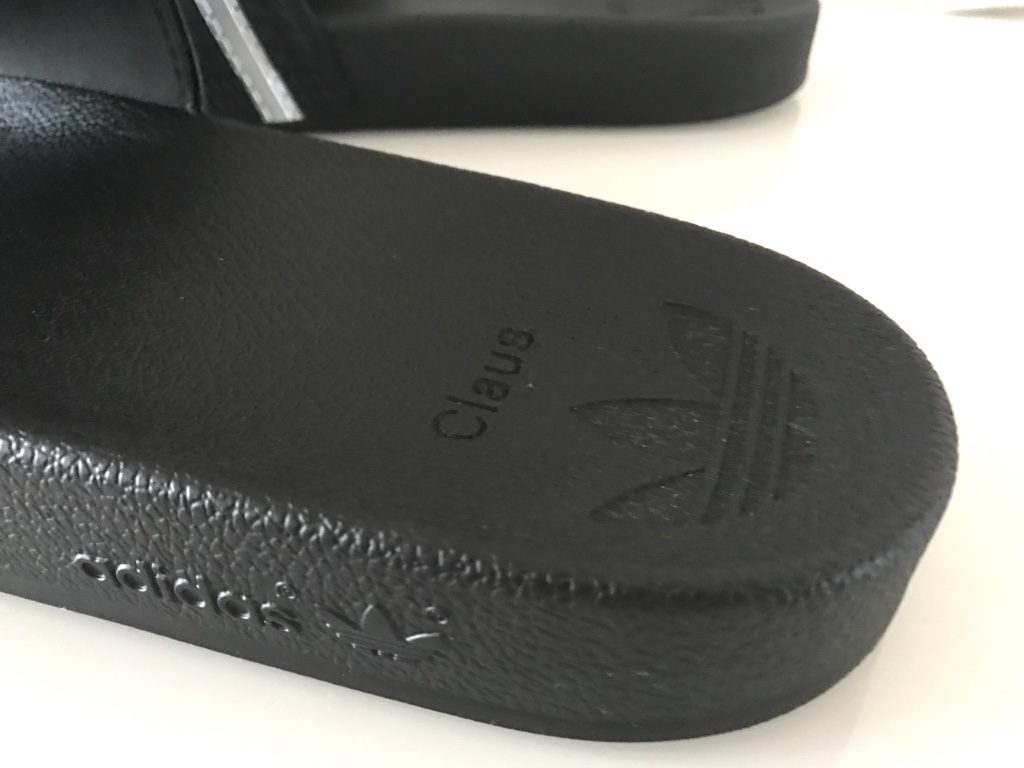 adidas adiletten personalisieren