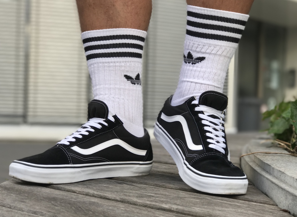 adidas socks with vans