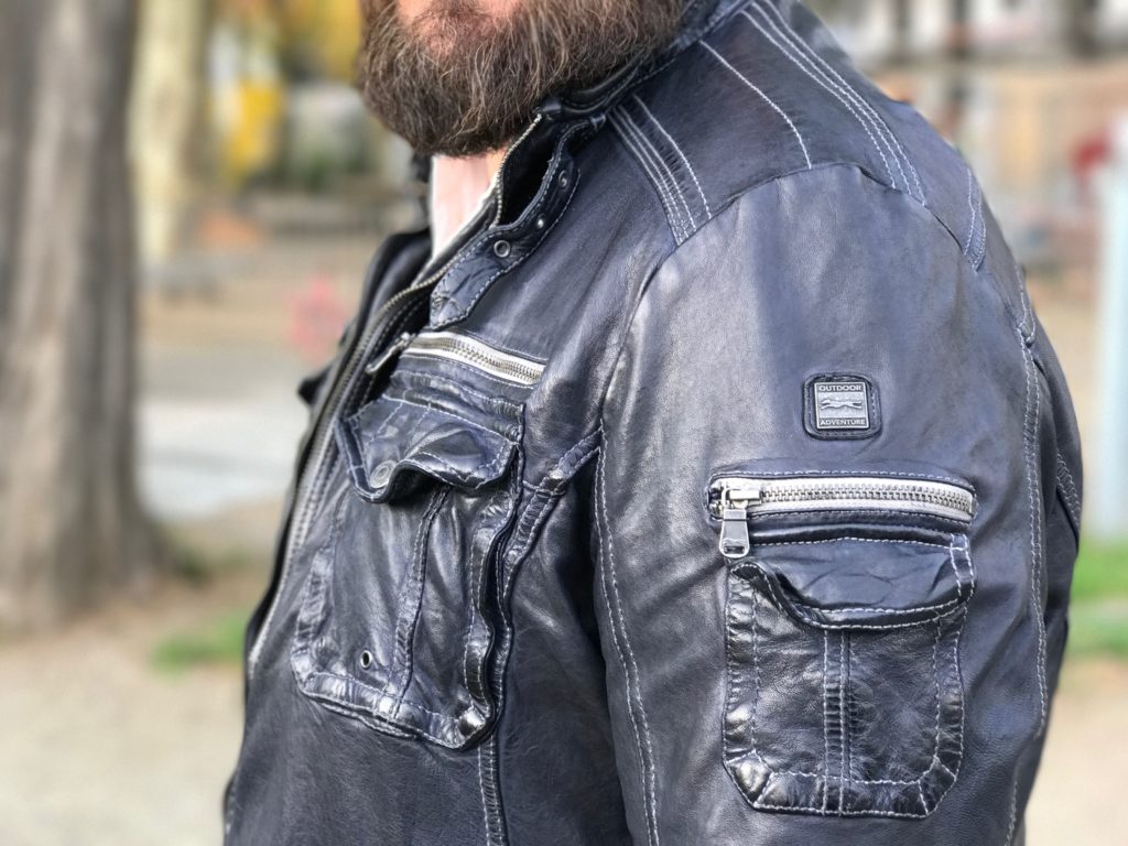 Lederjacke und Weste von engbers XXL Plus Size Fashion