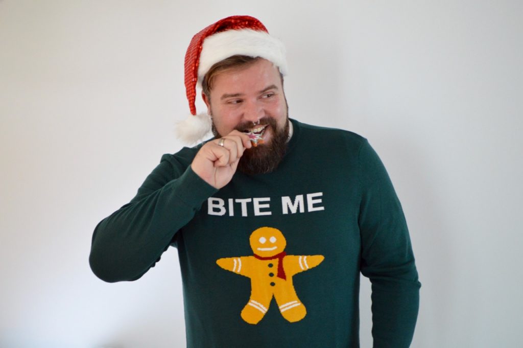 Weihnachtspullover bonprix Plus Size große Größen ugly sweater