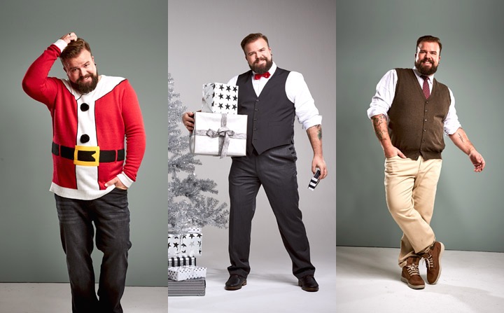 Happy Size Weihnachtskampagne Plus Size Fashion