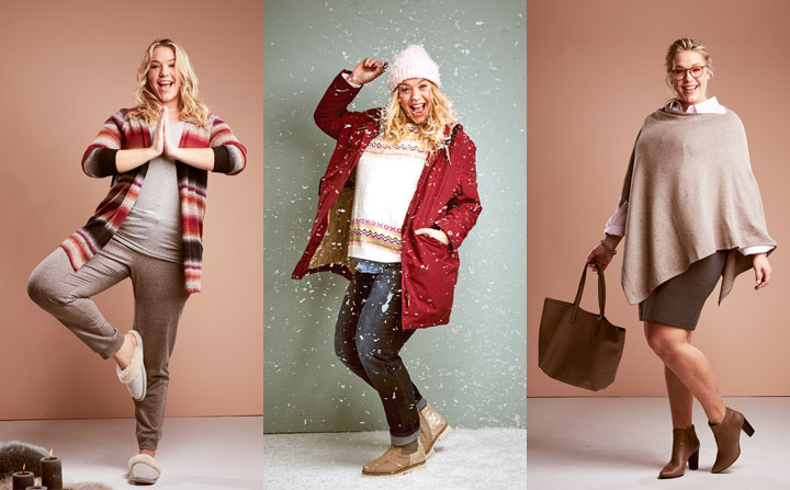 Happy Size Weihnachtskampagne Plus Size Fashion