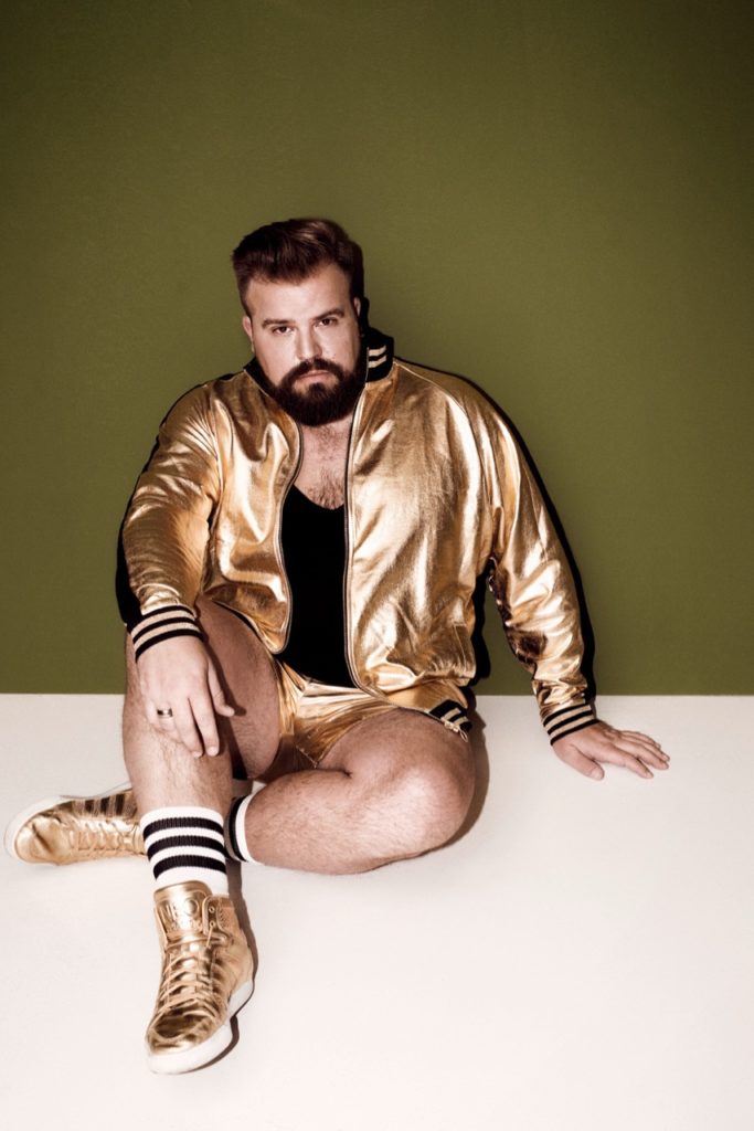 Gold Hot Pants College Jacket Sneaker ASOS PLUS