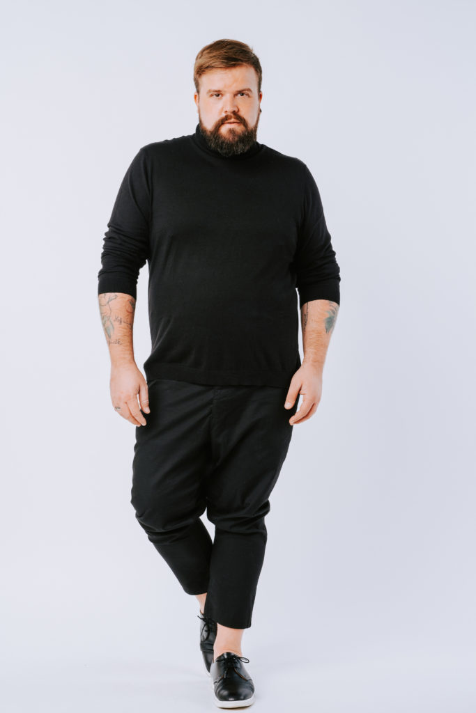 Plus Size Model Claus Fleissner Blogger Blog große Größen Übergrößen KULT Modelagency Mann XXL