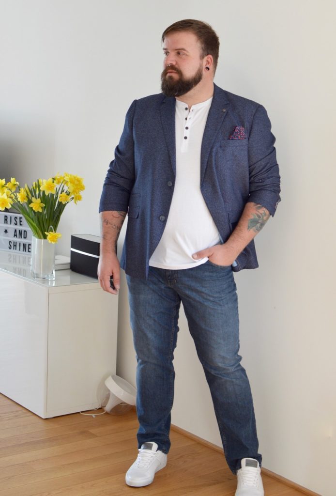 sportlich oder schick? Ein Sakko zwei Looks engbers xxl