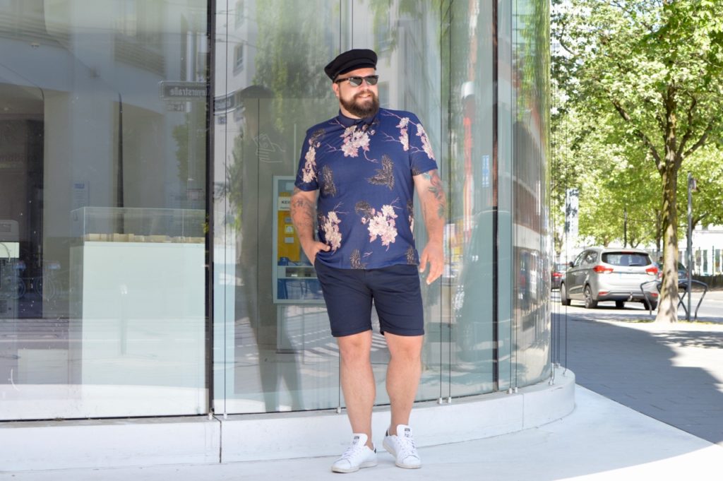 Asos Plus Sommer Outfit summer bermudas polo