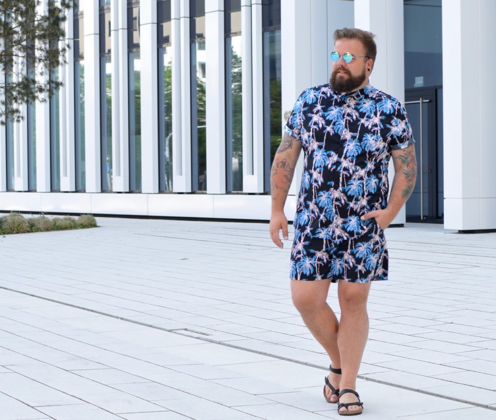 Asos Plus Mix and Match Palm Print Palmen Birkenstock Stetson