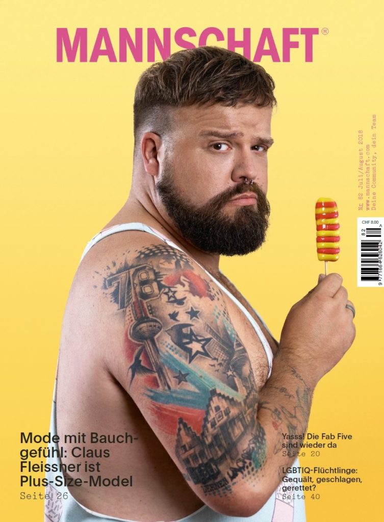 Cover Mannschaft Magazin Claus Fleissner