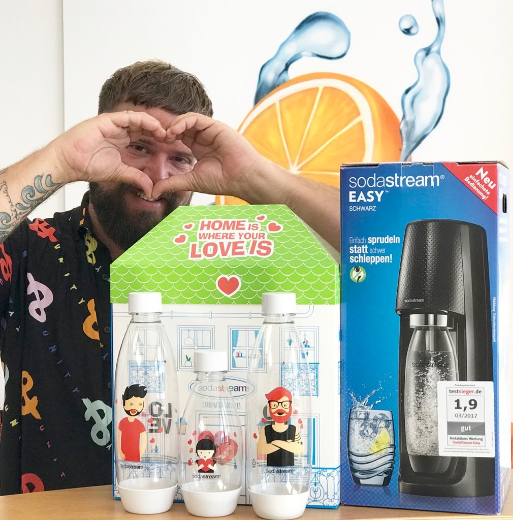Gewinnspiel SodaStream Love is Love Gleichberechtigung Ehe für Alle Liebe Regenbogenfamilie