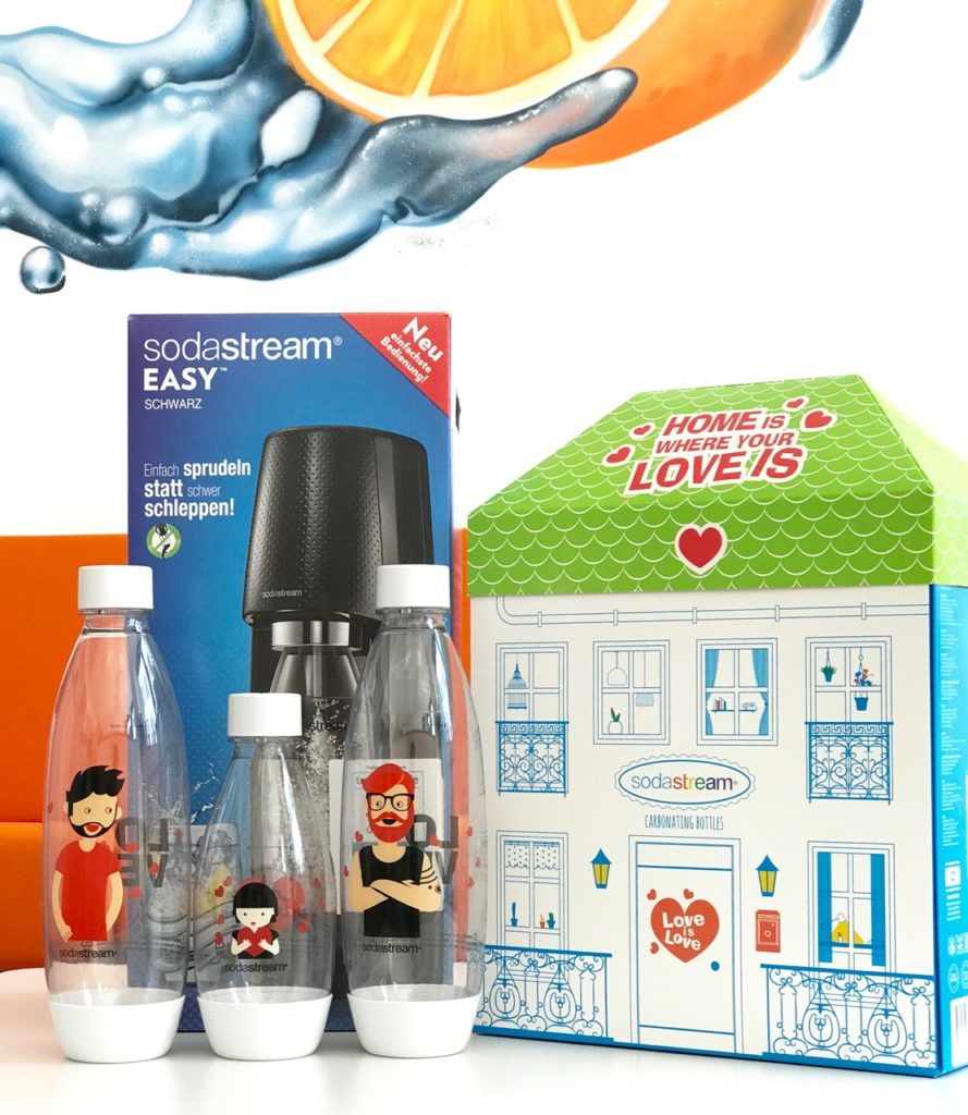 Gewinnspiel SodaStream Love is Love Gleichberechtigung Ehe für Alle Liebe Regenbogenfamilie