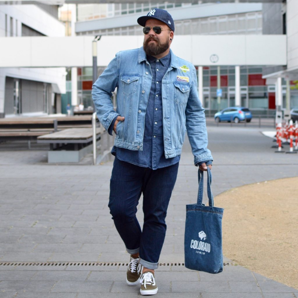 All Denim Layering Herbst autumn fall outfit look Zwiebellook Jeans