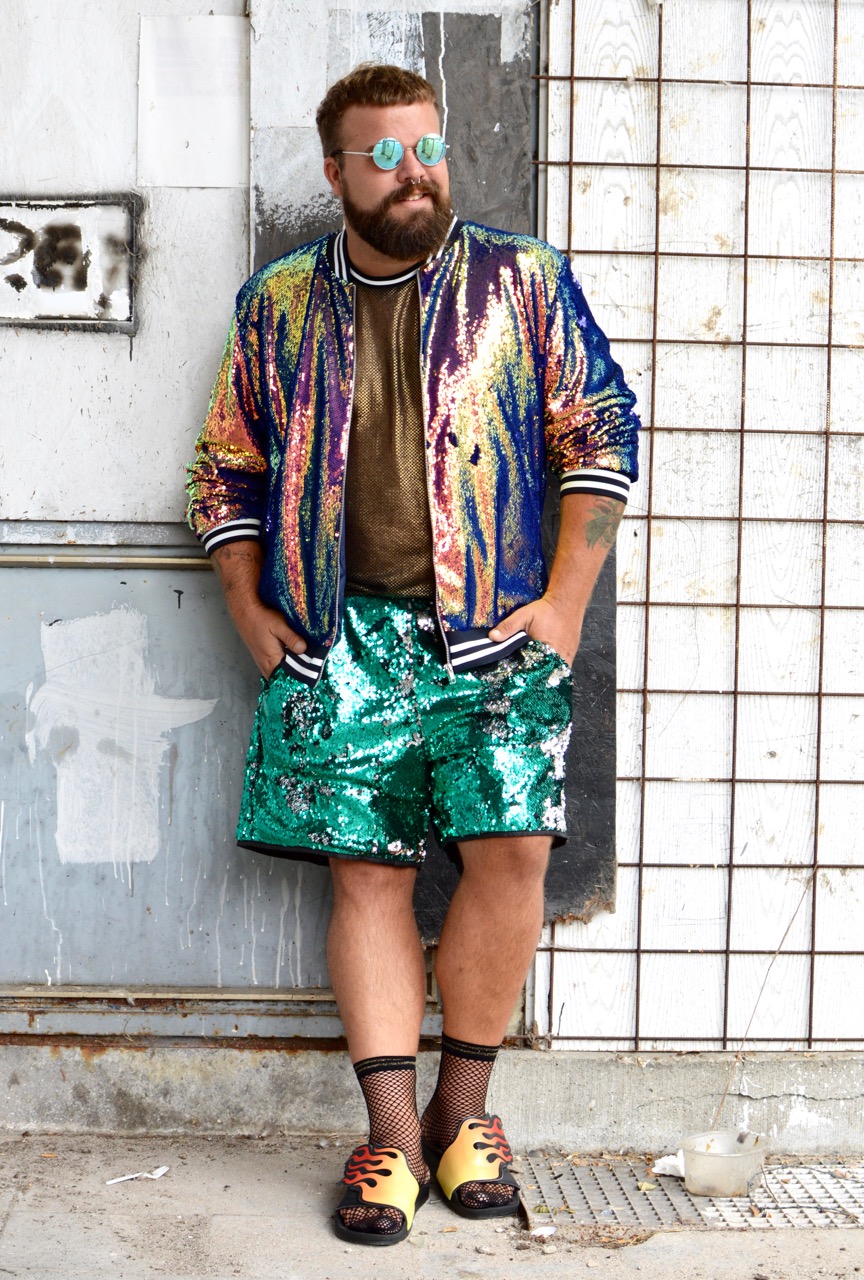 Plus Size Sequins aka. Disco Ball Extra Inches