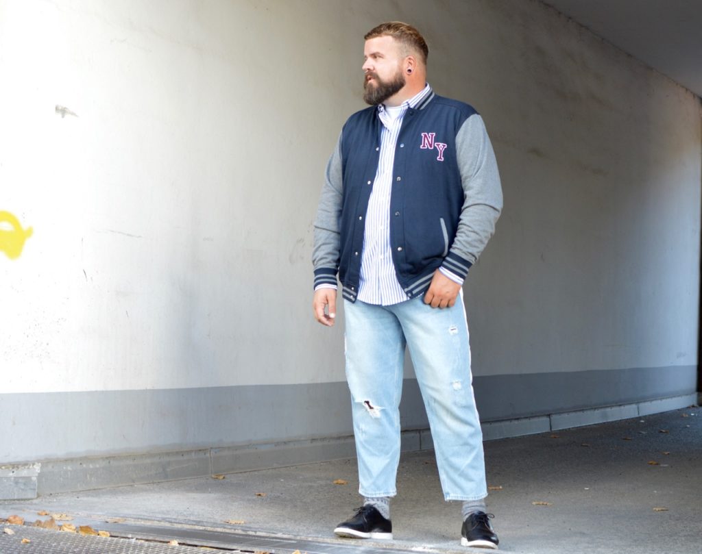 Instyle Men Look Baggy Pants College Style Extra Inches