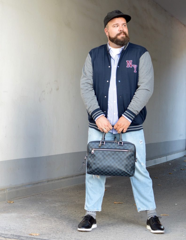 Instyle Men Look Baggy Pants College Style Extra Inches
