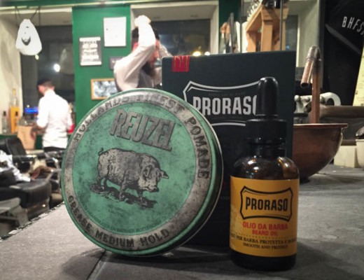 Barbershop Bartöl und Pomade