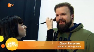 ZDF Volle Kanne Plus Size Männer Model Claus Fleissner