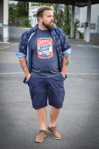 natobo.de Outfits Male Plus Size Model Blogger Claus Fleissner