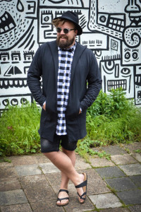 Plus Size Long Fit Outfit Plus Size Male Model Claus Fleissner