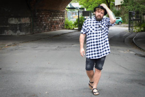 Plus Size Long Fit Outfit Plus Size Male Model Claus Fleissner