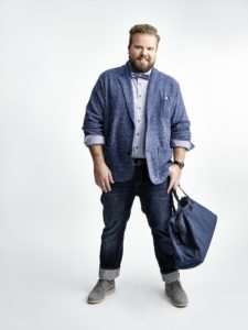 Claus XXL&T Lenkermann Trieschmann Mailing Herrenmode XXL Plus Size Model
