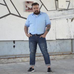 Pastell für den Frühling Männermode Plus Size Fashion Blog