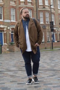 ASOS Duster Coat XXXL Plus Size Fashion Denim Shirt Hemd