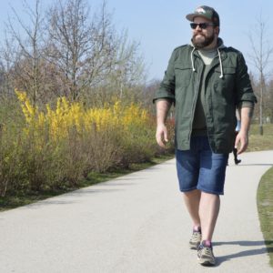 Happy Size green grün Spring Frühling Outfit Hoody