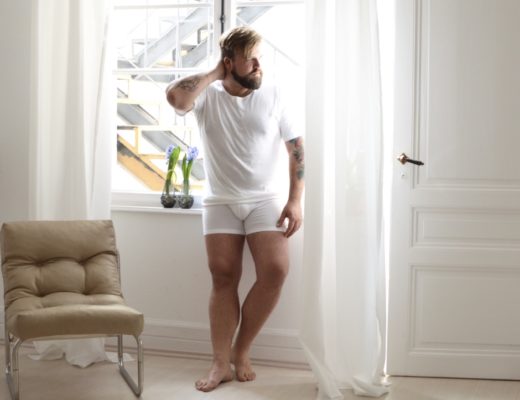 Plus Size Bodywear by mey Plus Size Blogger Model Claus Fleissner Unterwäsche XXL