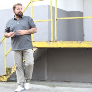 Sommer Polohemd Chino Büro summer polo shirt business casual friday plus size Männermode XXL große Größe Claus Fleissner Model Blog