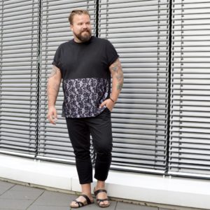 ASOS PLUS Shirt aus Spitze lace