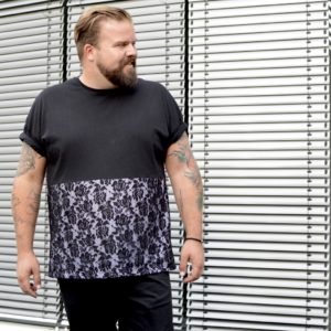 ASOS PLUS Shirt aus Spitze lace