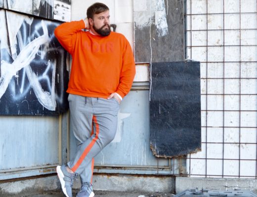 ASOS PLUS Athleisure Plus Size Orange