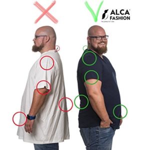 Alca Fashion T-Shirt perfekte Passform in Übergröße bis 8 XL