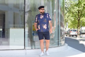 Asos Plus Sommer Outfit summer bermudas polo