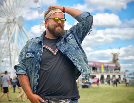 Claus Fleissner Male Plus Size Festival Look Outfit Southside Coachella ASOS PLUS