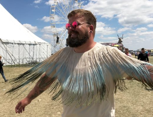 Claus Fleissner Male Plus Size Festival Look Outfit Southside Coachella ASOS PLUS