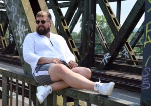 Asos Plus elegant summer outfit Sommer Look Karoshorts Tunike Hemd Shirt