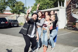 Curvy Supermodel 2018 RTL2 Castingshow Jury Claus Fleissner Elizabeth Boateng Happy Size