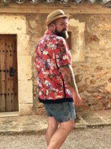 Mallorca Blumenprinz floral ASOS PLUS Hawaii Hemd