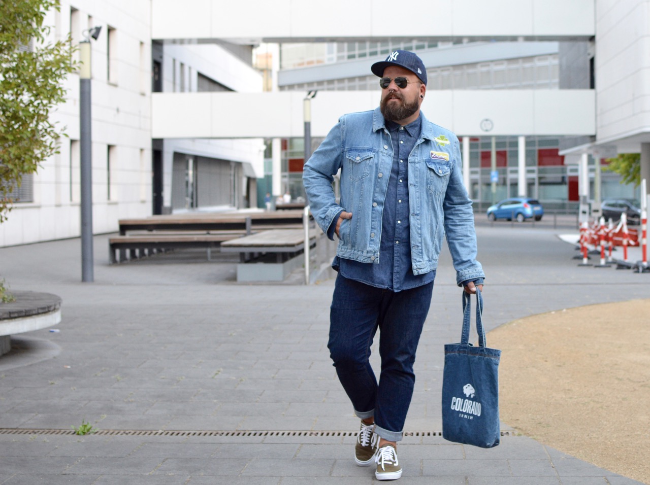 How to: 10 ways to wear Double Denim (and where to buy extended size jeans)  - Emily Jane Johnston