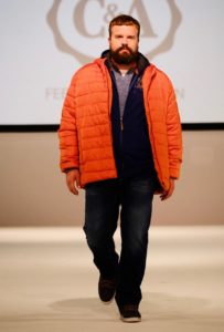 Plus Size Fashion Days Hamburg Models Catwalk Runway Claus Fleissner Male Model