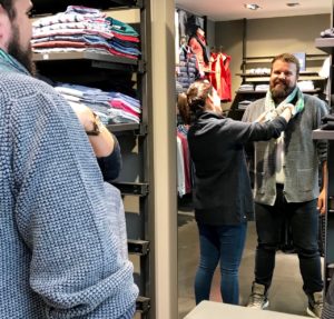 Claus Fleissner engbers XXL Shopping Filiale Sulzbach Main Taunus Zentrum MTZ Beratung große Größen
