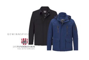 Gewinnspiel Jan Vanderstomr Winterjacke schick sportlich Verlosung