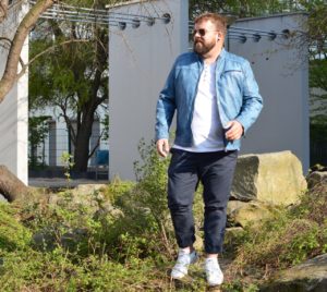 engbers XXL Lederjacke blau Ostern Gewinnspiel Einkaufsgutschein