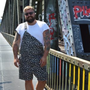 Latzhose dungarees Leo Leopard ASOS Plus Size