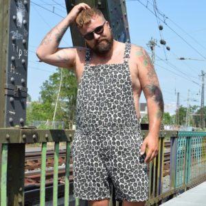 Latzhose dungarees Leo Leopard ASOS Plus Size